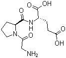 结构式 CAS# 32302-76-4, SC-252859; 甘氨酰-脯氨酰-谷氨酸