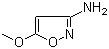 3-Amino-5-methoxyisoxazole molecular structure (CAS 32326-25-3)