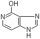 结构式 CAS# 3243-24-1, 1H-咪唑并[4,5-c]吡啶-4-醇