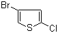 structure of CAS# 32431-93-9, 4-Bromo-2-chlorothiophene