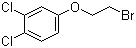 结构式 CAS# 3245-41-8, 2-溴乙基-3,4-二氯苯基醚; 2-(3,4-二氯苯氧基)溴乙烷