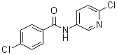 结构式 CAS# 325457-99-6, 4-氯-N-(6-氯-3-吡啶基)苯甲酰胺