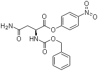 N-(Benzyloxycarbonyl)-L-asparagine 4-nitrophenyl ester molecular structure (CAS 3256-57-3)