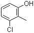 结构式 CAS# 3260-87-5, 3-氯-2-甲基苯酚