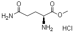 structure of CAS# 32668-14-7, L-Glutamine methyl ester monohydrochloride