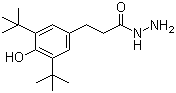 3-(3,5-Di-tert-butyl-4-hydroxyphenyl)propanohydrazide molecular structure (CAS 32687-77-7)