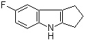 structure of CAS# 327021-84-1, 7-Fluoro-1,2,3,4-tetrahydrocyclopent[b]indole