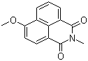 6-Methoxy-2-methyl-1H-benz[de]isoquinoline-1,3(2H)-dione molecular structure (CAS 3271-05-4)