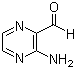 3-Aminopyrazine-2-carboxaldehyde molecular structure (CAS 32710-14-8)
