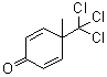 structure of CAS# 3274-12-2, 4-Methyl-4-trichloromethyl-2,5-cyclohexadien-1-one;NSC 407523