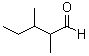 structure of CAS# 32749-94-3, 2,3-Dimethylpentanal;2,3-Dimethylvaleraldehyde; NSC 73707