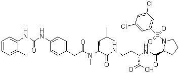 结构式 CAS# 327613-57-0, BIO 5192