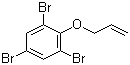 结构式 CAS# 3278-89-5, 三溴苯烯丙醚; 2,4,6-三溴苯基烯丙基醚