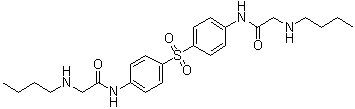 4',4'''-磺酰基二[2-(丁基氨基)乙酰苯胺]分子结构 (CAS 32794-95-9)