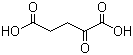 2-Ketoglutaric acid molecular structure (CAS 328-50-7)
