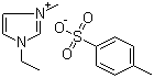 结构式 CAS# 328090-25-1, 1-乙基-3-甲基咪唑鎓对甲苯磺酰盐