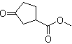 3-氧代环戊烷羧酸甲酯分子结构 (CAS 32811-75-9)