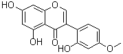 5,7,2'-Trihydroxy-4'-methoxyisoflavone molecular structure (CAS 32884-35-8)
