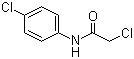 N-(4-Chlorophenyl)-2-chloroacetamide molecular structure (CAS 3289-75-6)