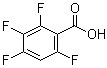 结构式 CAS# 32890-92-9, 2,3,4,6-四氟苯甲酸