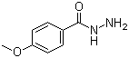 structure of CAS# 3290-99-1, 4-Methoxybenzhydrazide ;4-Methoxybenzene-1-carbohydrazide; p-Anisohydrazide