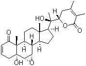 结构式 CAS# 32911-62-9, 睡茄素 A
