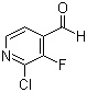 structure of CAS# 329794-28-7, 2-Chloro-3-fluoropyridine-4-carboxaldehyde;2-Chloro-3-fluoro-4-formylpyridine
