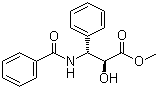 structure of CAS# 32981-85-4, Methyl (2R,3S)-3-(benzoylamino)-2-hydroxy-3-phenylpropanoate