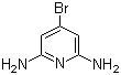 结构式 CAS# 329974-09-6, 4-溴-2,6-二氨基吡啶; 2,6-二氨基-4-溴吡啶