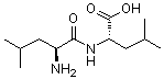 L-亮氨酰-L-亮氨酸分子结构 (CAS 3303-31-9)