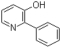 结构式 CAS# 3308-02-9, 3-羟基-2-苯基吡啶