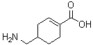 4-(Aminomethyl)-1-cyclohexene-1-carboxylic acid molecular structure (CAS 330838-52-3)