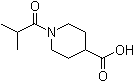 1-Isobutyrylpiperidine-4-carboxylic acid molecular structure (CAS 330985-26-7)