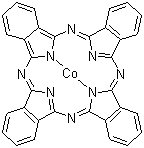 Cobalt(II) phthalocyanine molecular structure (CAS 3317-67-7)