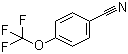4-三氟甲氧基苯腈分子结构 (CAS 332-25-2)