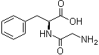 N-Glycyl-L-phenylalanine molecular structure (CAS 3321-03-7)