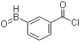 3-(Chlorocarbonylphenyl)boronic anhydride molecular structure (CAS 332154-58-2)