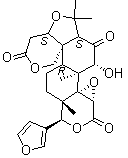 吴茱萸苦素分子结构 (CAS 33237-37-5)