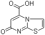 结构式 CAS# 33304-84-6, 7-氧代-7H-[1,3]噻唑并[3,2-a]嘧啶-5-羧酸