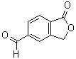 structure of CAS# 333333-34-9, 1,3-Dihydro-1-oxo-5-isobenzofurancarboxaldehyde;5-Formylphthalide