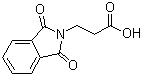 3-Phthalimidopropionic acid molecular structure (CAS 3339-73-9)