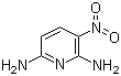 结构式 CAS# 3346-63-2, 2,6-二氨基-3-硝基吡啶