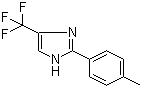 2-(4-Methylphenyl)-4-(trifluoromethyl)-1H-imidazole molecular structure (CAS 33469-18-0)