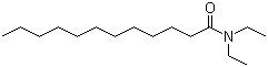 N,N-二乙基十二酰胺分子结构 (CAS 3352-87-2)