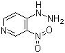 4-Hydrazino-3-nitropyridine molecular structure (CAS 33544-42-2)