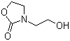 structure of CAS# 3356-88-5, 3-(2-Hydroxyethyl)-2-oxazolidinone;3-(2-Hydroxyethyl)-1,3-oxazolidin-2-one