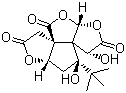 结构式 CAS# 33570-04-6, 白果内酯