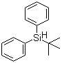 tert-Butyldiphenylsilane molecular structure (CAS 33729-92-9)