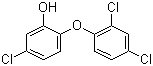 Triclosan molecular structure (CAS 3380-34-5)