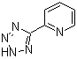 structure of CAS# 33893-89-9, 2-(2H-Tetrazol-5-yl)pyridine;5-(2-Pyridyl)-2H-tetrazole; 5-(2-Pyridyl)tetrazole; 5-(Pyridin-2-yl)-1H-tetrazole; NSC 267037; Pyridine-2-(1H)-tetrazole